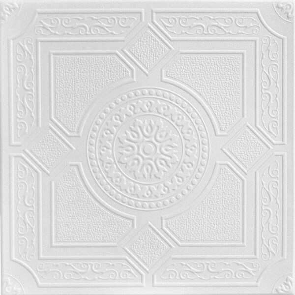 A La Maison Ceilings Kensington Gardens 20in x 20in 8Pack Plain